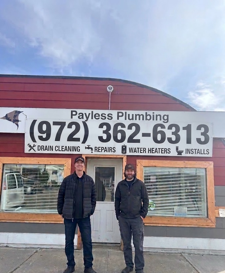 Bubba and Moe, the Payless Plumbing team