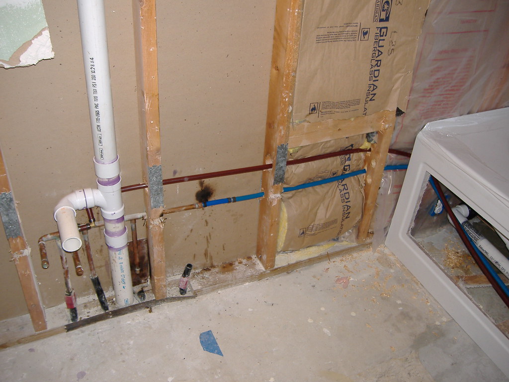 Plumbing pipe work